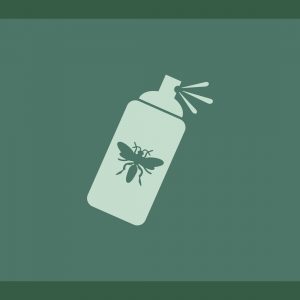 Este es un ícono de insecticida en aerosol.