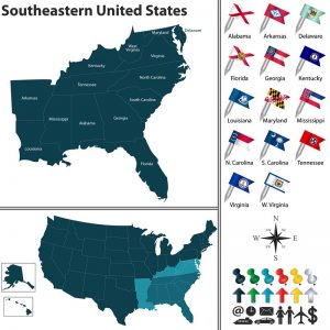 Conjuntos del sureste de Estados Unidos